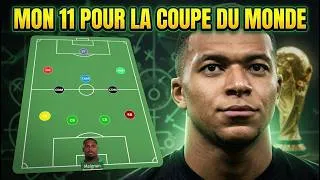 Miniature : ⚽ COUPE DU MONDE : Mon 11 idéal pour les Bleus ! (Mieux que DD ?)