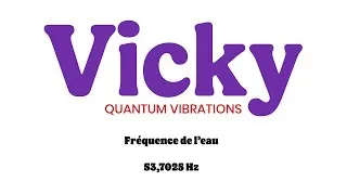 Miniature : Fréquence de l'eau à 53,7025 hz en cymatique