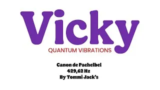 Miniature : Canon de Pachelbel with cymatics - 429,62 Hz - Tommi Jack's