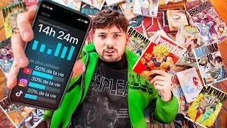 Miniature : J'ai Échangé Mon Temps D'Écran Par La Lecture De Mangas