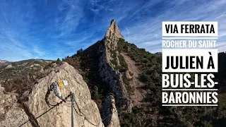 Miniature : Via Ferrata Saint-Julien à Buis-les-Baronnies, une des plus belles d'Europe et plus grande de France