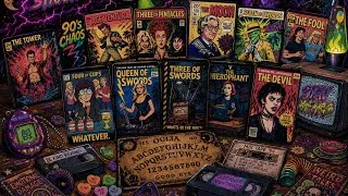 Miniature : J'ai succombé à un tarot. Six de coupes, quand tu nous tiens ! nostalgie