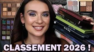 Miniature : JE CLASSE TOUTES LES PALETTES DE 2026 : MES SWATCHES ET AVIS SUR TOUT !