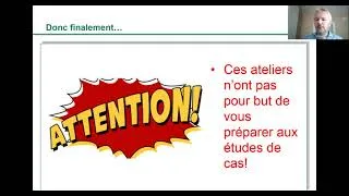 Miniature : A voir avant de participer à un atelier de préparation aux études de cas organisé par les cabinets