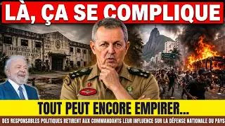 Miniature : Des commandants sans commandement : Lula va retirer des pouvoirs aux militaires