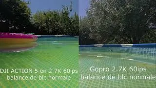 Miniature : Test comparatif images DJI VS gopro en 2.7K - 60ips