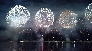 Miniature : Feu d'artifice en mer ! 14 Juillet 2024 - Les Sables d'Olonne - vu depuis le bateau