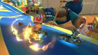 Miniature : Wii U - Mario Kart 8 - (GBA) Route Ruban - 100 cc - online