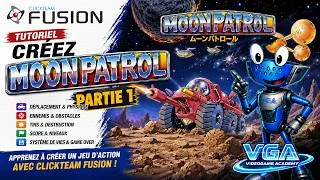 Miniature : [Tutorial Clickteam fusion 2.5] Faire Le jeu Moon Patrol (Partie 1)