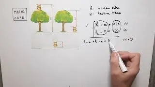 Miniature : 👉 CRPE Maths : système d’équations — mise en système et résolution