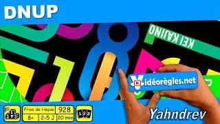 Miniature : DNUP Vidéorègle 4K du Jeu de Société par Yahndrev (#928)