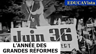 Miniature : Le Front Populaire : Espoirs, Réformes et Tensions.