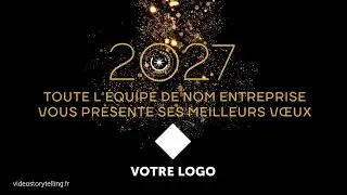 Miniature : Cartes de voeux digitale à personnaliser 2027 (FX59) - Vidéostorytelling by Néologis