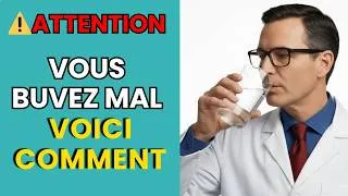 Miniature : L'astuce de l'EAU : Comment boire pour NETTOYER vos artères 100 ans.