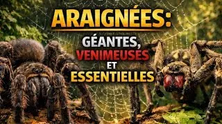 Miniature : Araignées : Géantes, Venimeuses et Essentielles à la Vie sur Terre