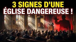 Miniature : N’IGNOREZ PAS CES 3 SIGNES D’UNE ÉGLISE DANGEREUSE
