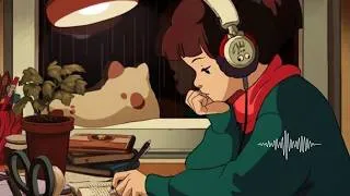 Miniature : Musique Lofi pour étudier 📚 — Concentration profonde, pluie, guitare & synthé | 1H non-stop