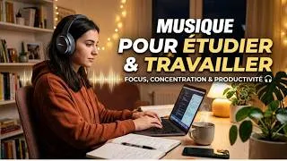 Miniature : Travail de nuit sous la pluie 🌧️ — Musique douce pour se concentrer et booster sa productivité