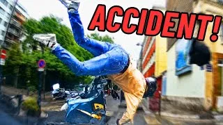 Miniature : Refus Priorité à droite, Accident et Road Rage- Dashcam France 62 