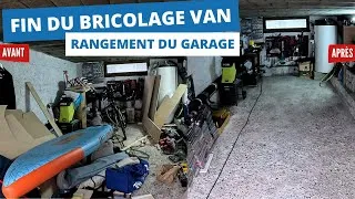 Miniature : Fin du bricolage van !  Je range mon garage...
