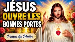 Miniature : ✨ Jésus, ouvre les bonnes portes en ce jour nouveau | Prière du matin puissante