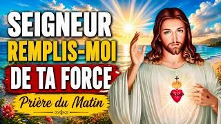 Miniature : ✨ JÉSUS vous REMPLI de FORCE pour affronter tous les défis | Prière Matinale Puissante