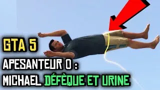 Miniature : GTA5 : Que se passe-t-il si MICHAEL fait caca et pipi en apesanteur ？