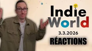 Miniature : Mes Réactions EN DIRECT au Nintendo Indie World Showcase de Mars 2026