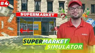 Miniature : Supermarket simulator, objectif prendre des stocker, caissier et nouvelle licence - Episode 4