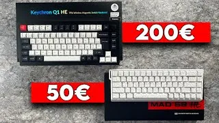 Miniature : Mettre 200€ dans un CLAVIER, vraiment utile ? | FGG MAD 68 HE vs KEYCHRON Q1 HE (test/comparatif)