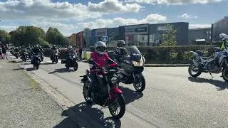 Miniature : La Balade Rose 2025 Nantes : 500 motos au profit de la lutte contre le cancer avec l’ICO￼