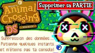 Miniature : Comment RECOMMENCER son jeu ANIMAL CROSSING WILD WORLD (version DS) 🌟