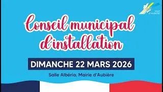 Miniature : Conseil municipal d'installation du 22 mars 2026