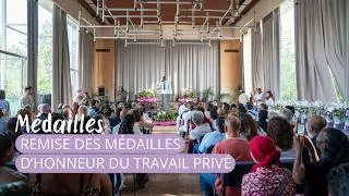 Miniature : 🎖️ Remise des médailles d'honneur du travail du privé
