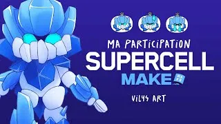 Miniature : Mon Skin pour le Supercell Make ✏️ - Lily Arctic ❄️