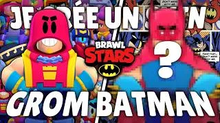 Miniature : Je crée un skin Brawl Stars - GROM BATMAN 🦇
