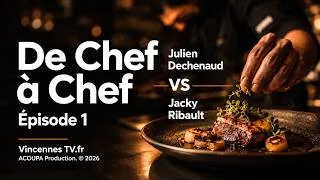 Miniature : VincennesTV.fr lance une toute nouvelle série de programmes courts : « De chef à chef »