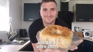 Miniature : Brioche protéinée aux pépites de chocolat