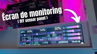 Miniature : LA MODIFICATION LA PLUS COOL POUR TON PC ! (DIY) Écran monitoring 🔥