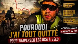 Miniature : Pourquoi j’ai tout quitté pour traverser les USA à vélo