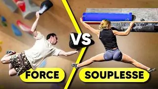 Miniature : FORCE OU SOUPLESSE : Quel est le meilleur atout en escalade ? (avec Juliette)