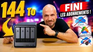 Miniature : J'arrête les abonnements cloud… je reprends mes données ! (Test du NAS UGREEN DXP4800 Pro)