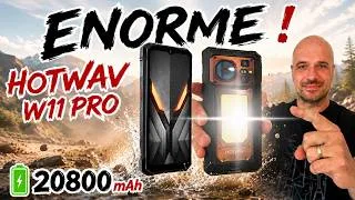 Miniature : Ce smartphone renforcé est un monstre d’autonomie… mais à quel prix ? (HOTWAV W11 Pro)