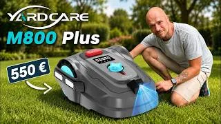 Miniature : Ce ROBOT TONDEUSE coûte moins cher … mais est-il vraiment bon? (Yardcare M800 plus)