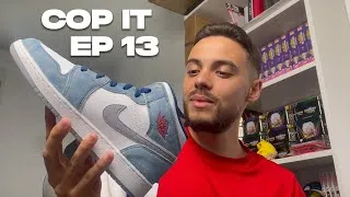 Miniature : COP IT | Ep 13 | LIVE COP DUNK LOW ARGON JORDAN 1 FRENCH BLUE USNKRS | BOT SNEAKERS !