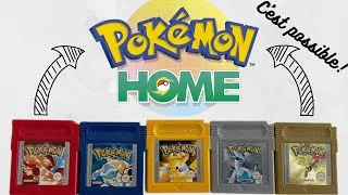 Miniature : Envoyer des Pokémon depuis des cartouches physiques Gameboy Color  (1G/2G) vers Pokémon HOME