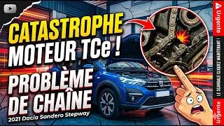 Miniature : Dacia Sandero de 2021 (Sandero 3) avec une chaîne de distribution détendue
