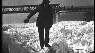 Miniature : Hiver 1954, région parisienne, 1954 - Fonds Malvaison