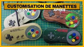 Miniature : Comment Customiser une Manette Super Nintendo | Peinture et Vernis Custom