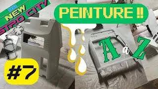 Miniature : Restauration borne d'arcade Sega : NEW ASTRO CITY #7 - J'attaque ENFIN la peinture 🤩
